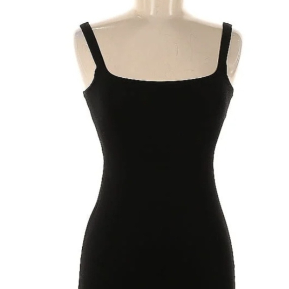 American apparel bodycon BLACK dress size small.